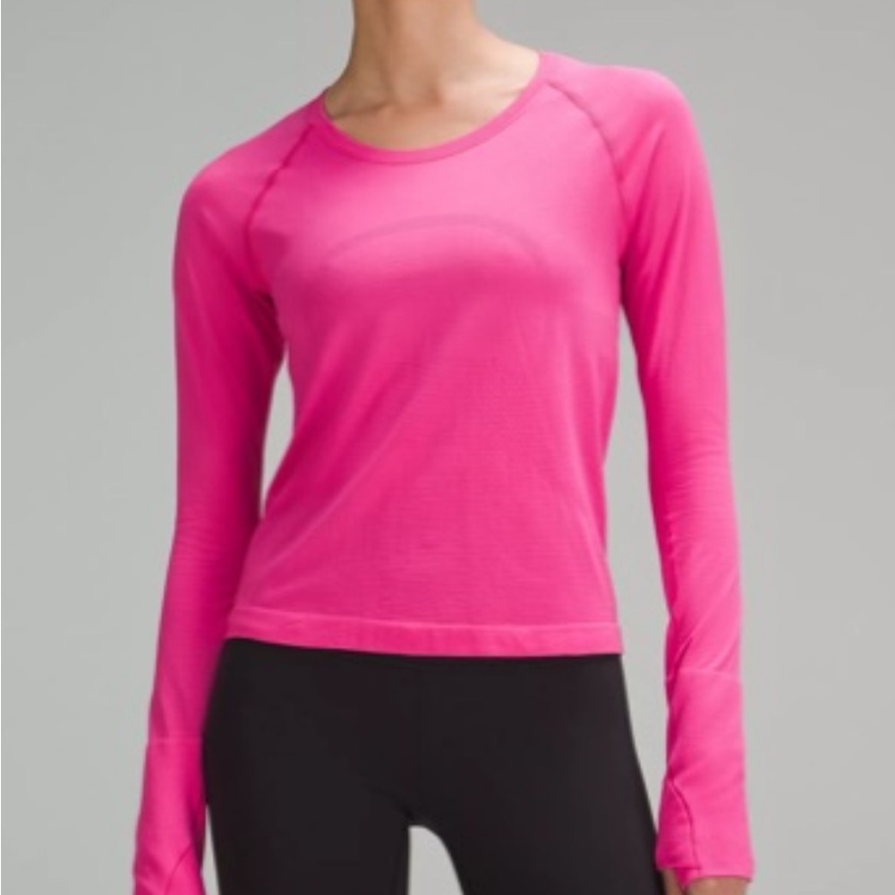 Lululemon Athletica Pink Long Sleeve Tee